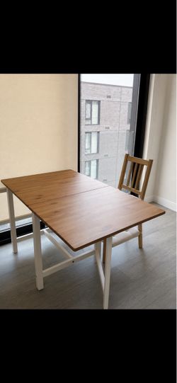 IKEA Dining Table + 2 Chairs
