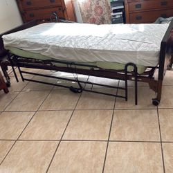 Cama Tipo Hospital Para Enfermos 