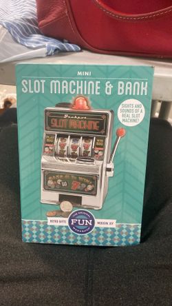 Slot machine bank