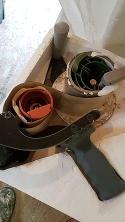 Zip system applying gun and tape