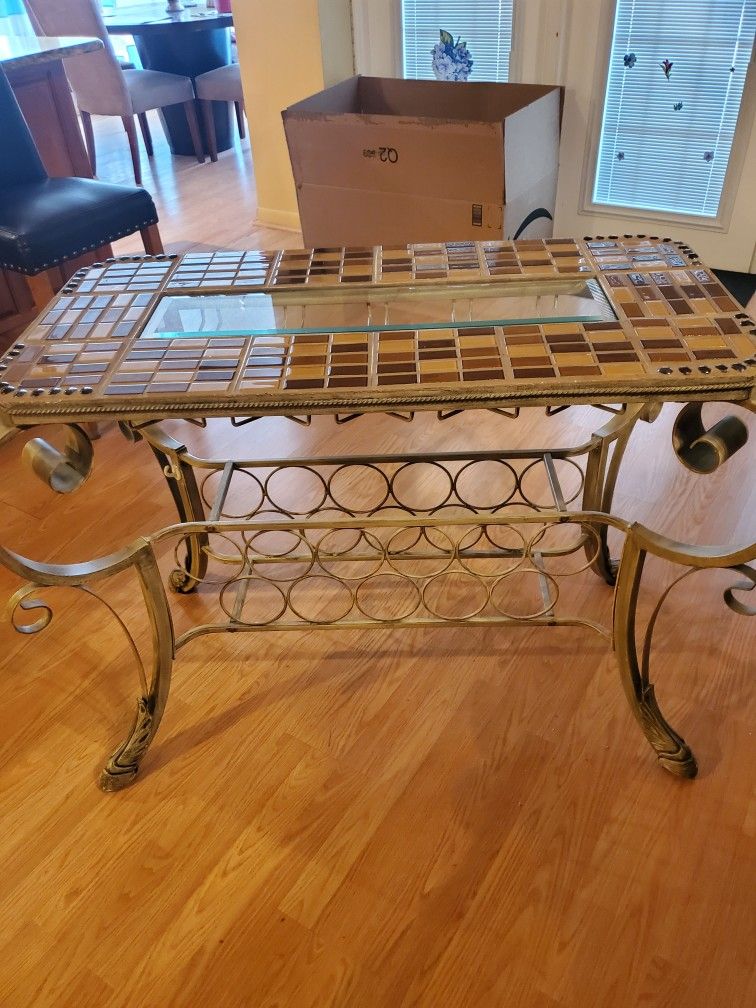 Wine Rack Table