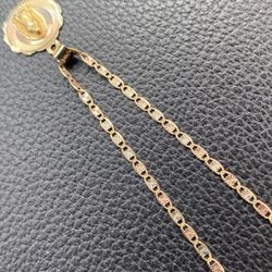 14kt Gold Chain And Pendant 