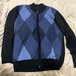 Men’s zip up sweater  size large