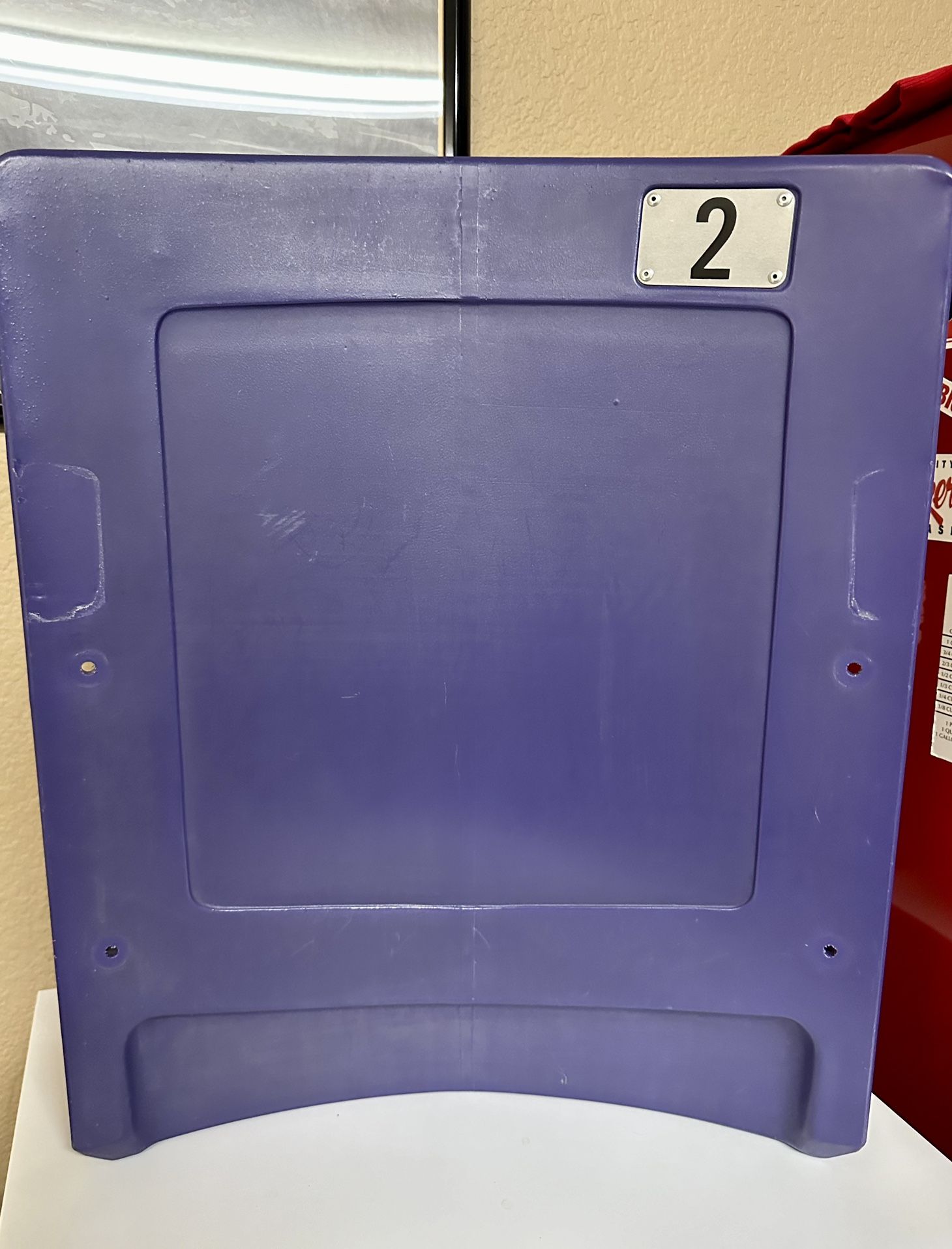 Phoenix Suns Original Stadium Seat Back Footprint Center Arizona