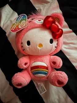 Hello Kitty X Care Bears Collab Plush