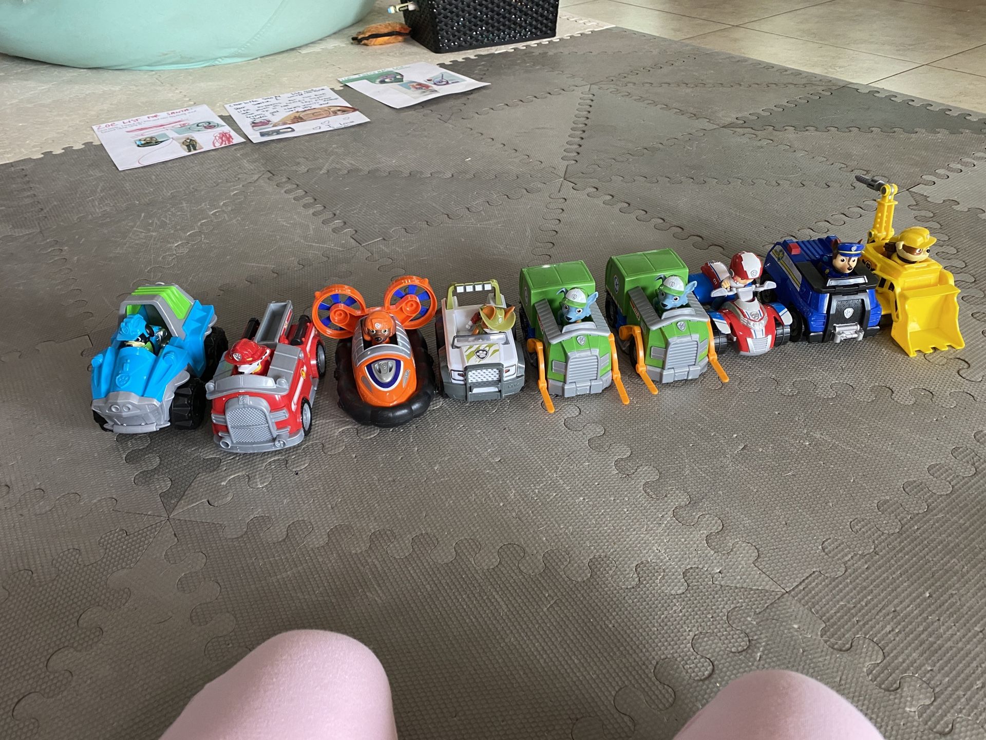 Paw Patrol Characters And Vehicles