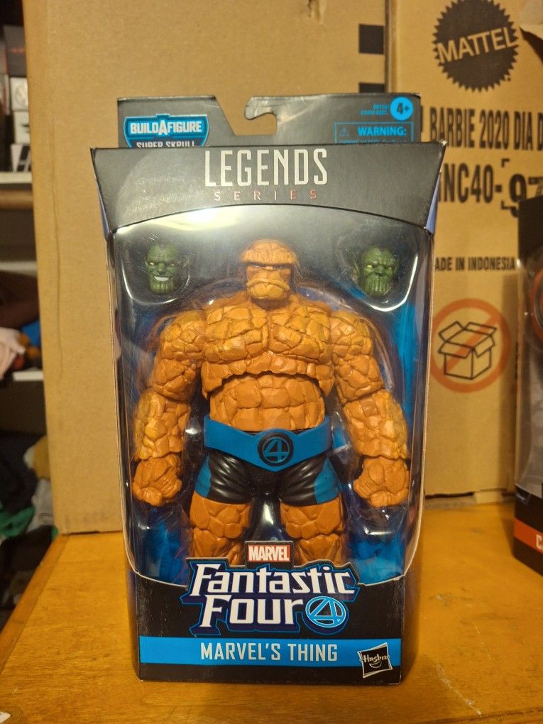 Marvel Legends Fantastic Four Super Skrull Series Thing 6 inch Action Figure