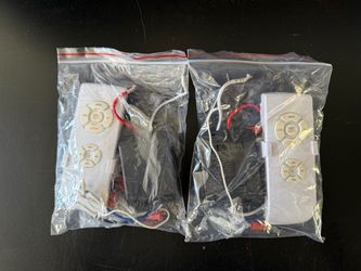 Ceiling Fan Remote Control Kits – 2 Available  Selling two ceiling fan remote control kits. Each kit includes the handheld remote, receiver, wiring, a
