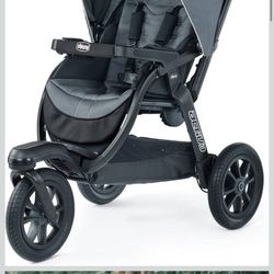 Chicco Activ3 Jogging Stroller, All-Terrain Stroller, Compatible with Chicco Infant Car Seats