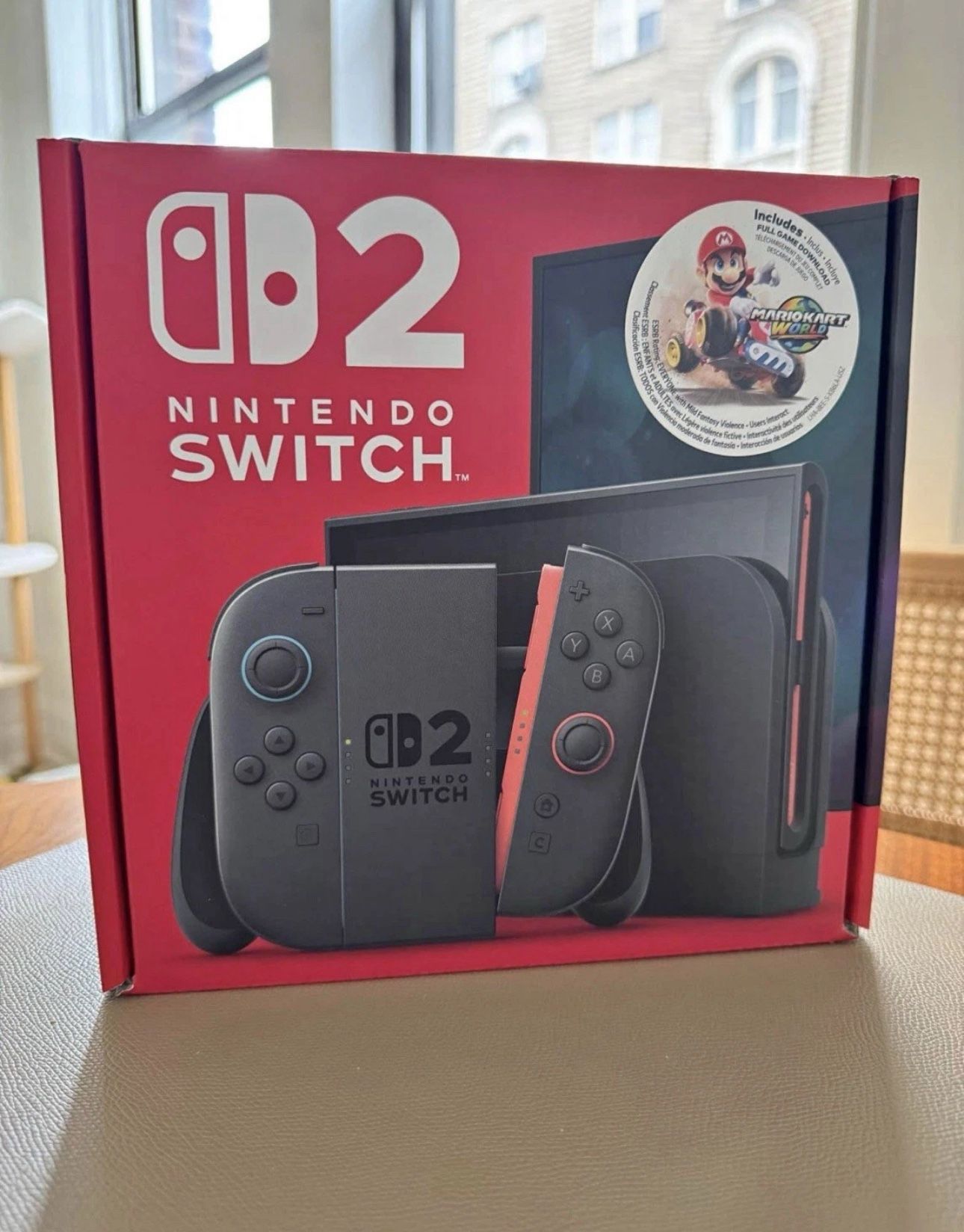 Nintendo Switch 2 Console + Mario Kart World Game Bundle