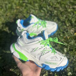 Balenciaga Track Sneaker 'White Green'