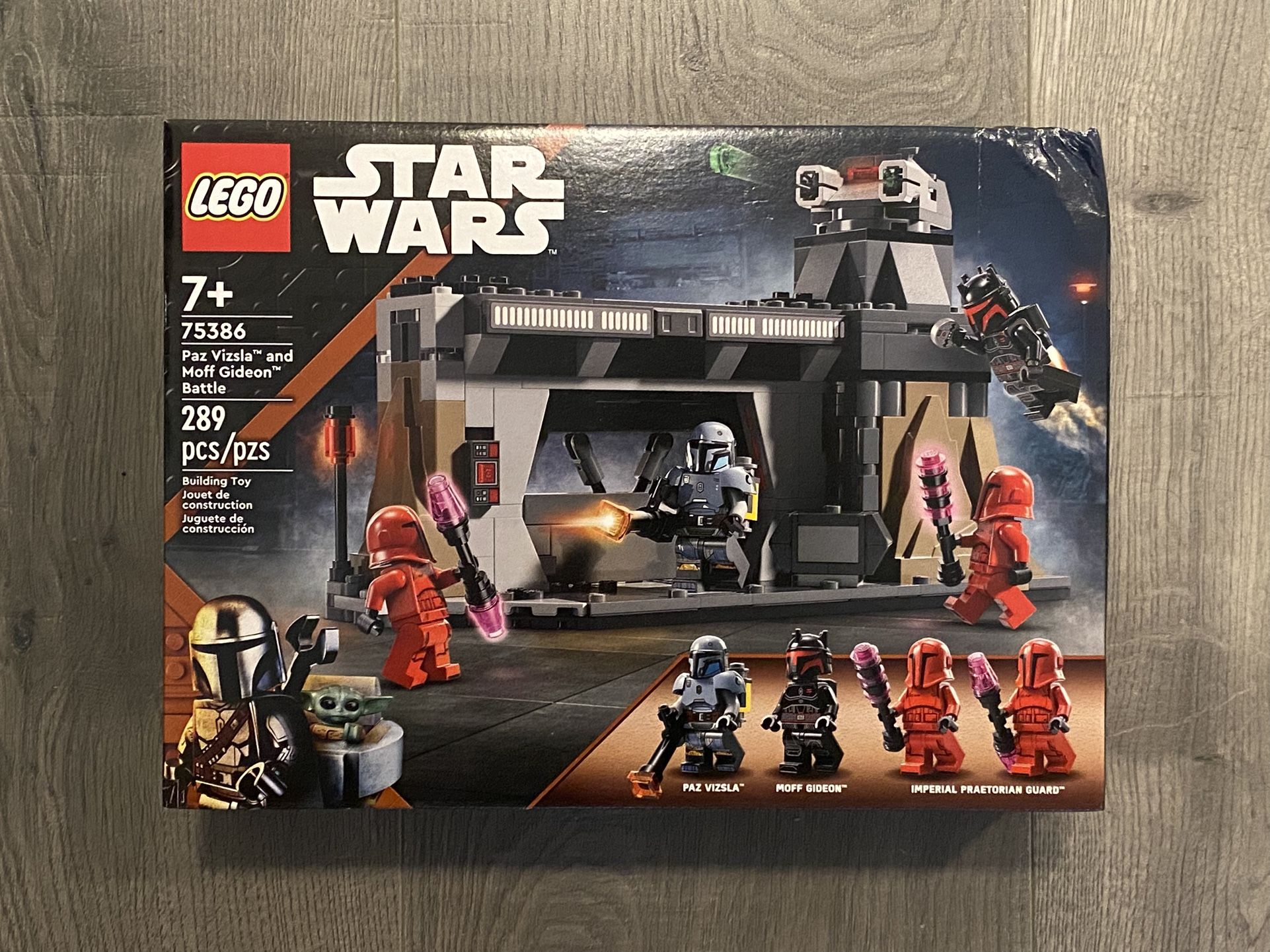LEGO Star Wars Paz And Moff Battle #75386