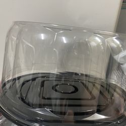 Cake Double Layer Cake Container Dome & Base