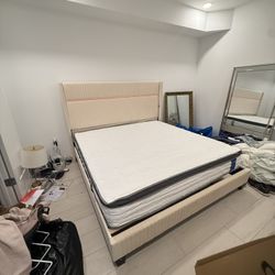 King Bed Frame And Mattress