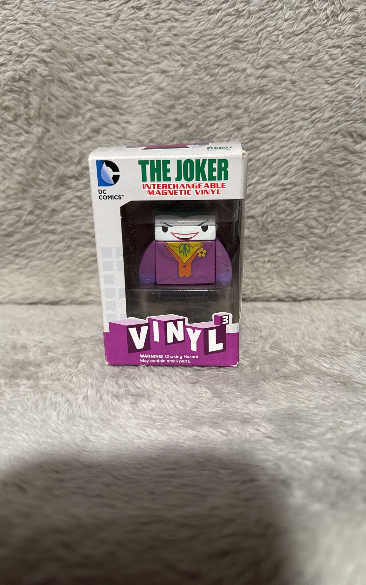 The Joker Vinyl Cubed Funko.  