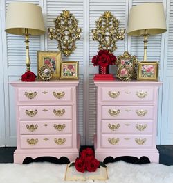 NIGHTSTAND SET(2) -WOOD