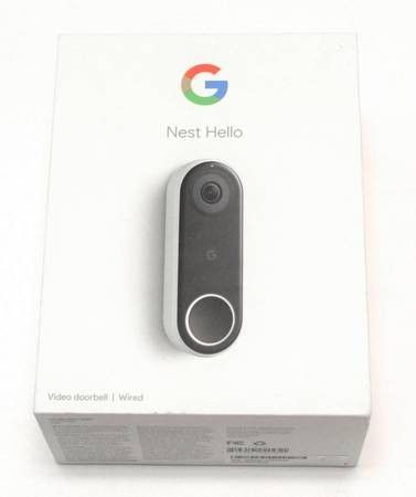 Google Nest Hello Video Doorbell