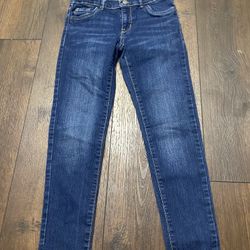Girls Blue Levi’s 710 Super Skinny Size 10 #11