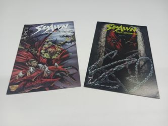 Spawn the Undead #1 & 2 comic books