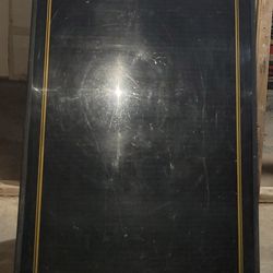 Metal A-Frame and Corrugated Signs