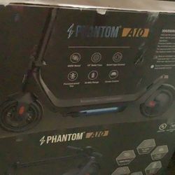 Phantomgogo Foldable Electric Scooter for Adult - Powerful 400W Motor, 28 Miles Range, 15.5 Mph, Intelligent Light, Eco-Friendly, Perfect for Adult Co