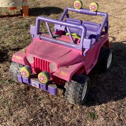 Free Pink Jeep Power Wheels