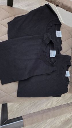Proclub black heavyweight shirts