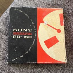 Sony Pro. Recording Tape Or-150