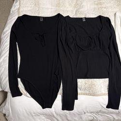 Women’s Body Suits (3) + Top Bundle