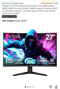 Z-Edge 27 inch Curved Gaming Monitor