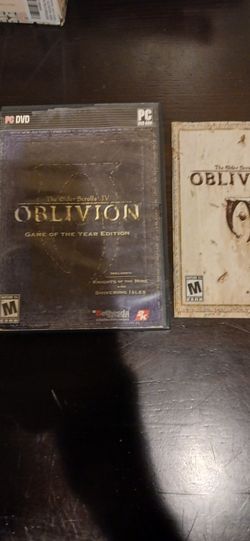 Pc  Dvd Games oblivion 