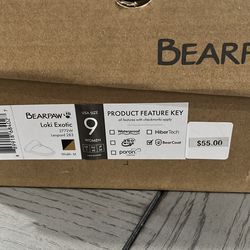 BEARPAW Loki exotic nuevas size 9