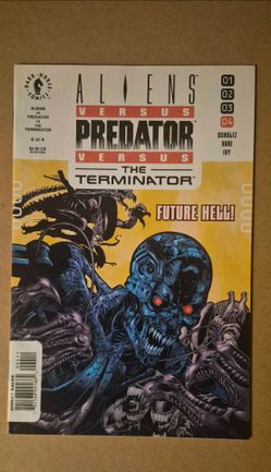 Aliens vs predator vs terminator comic book