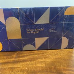 Where Should We Begin Card Game - Ester Perel - New Sealed In The Box