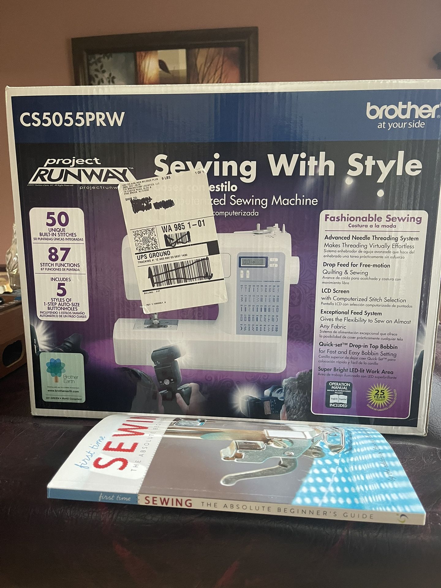 Brand New Brother CS5055PRW Sewing Machine