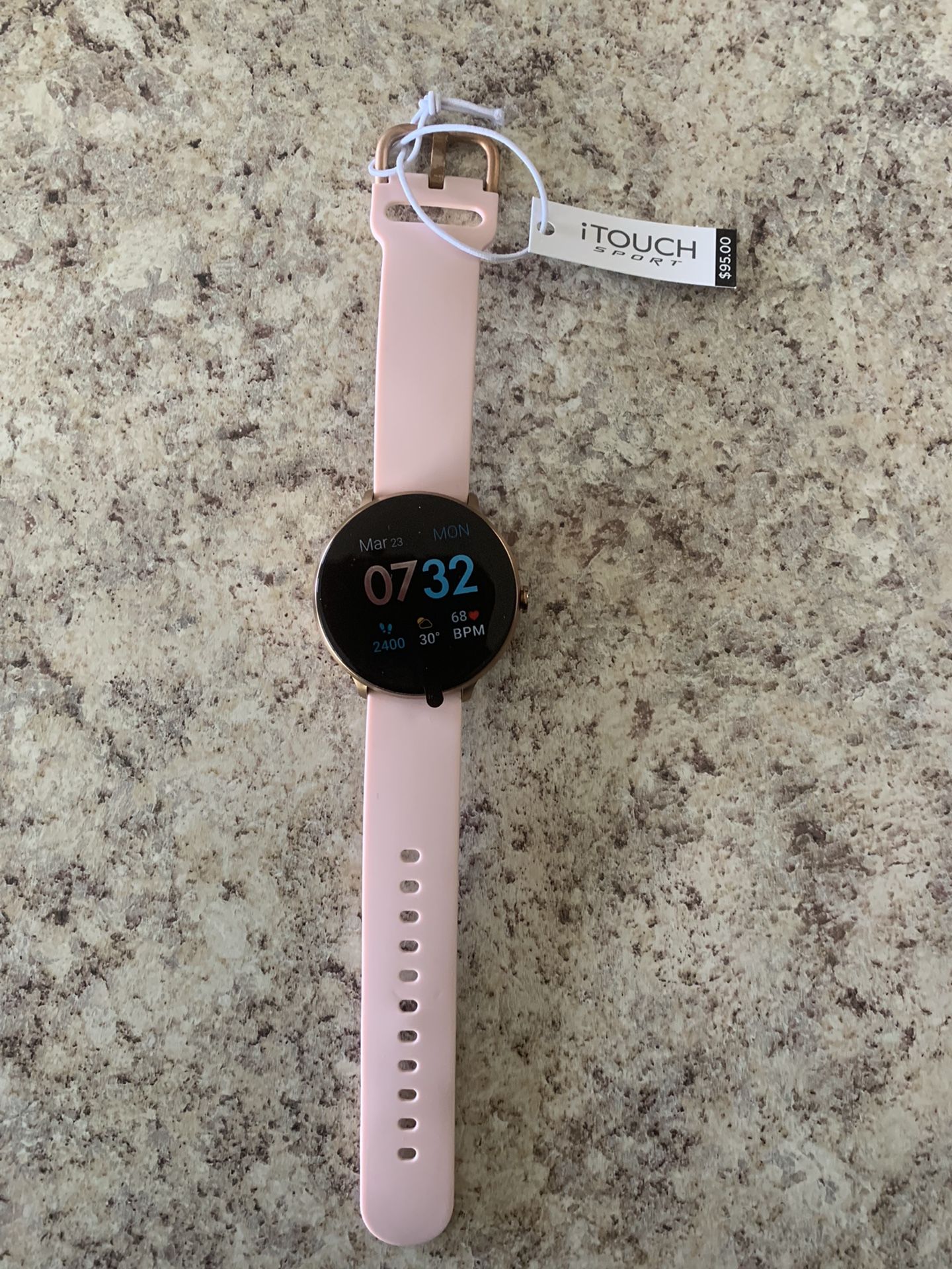 Sport 3 Women´s Touchscreen Smartwatch: Rose Gold Case...
