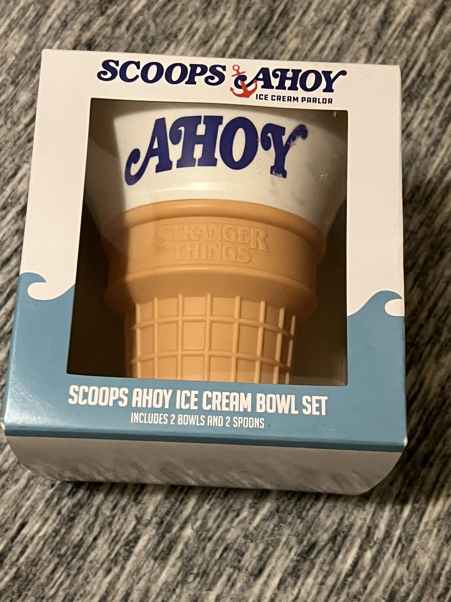 Stranger Things Ice Cream Bowl Set 