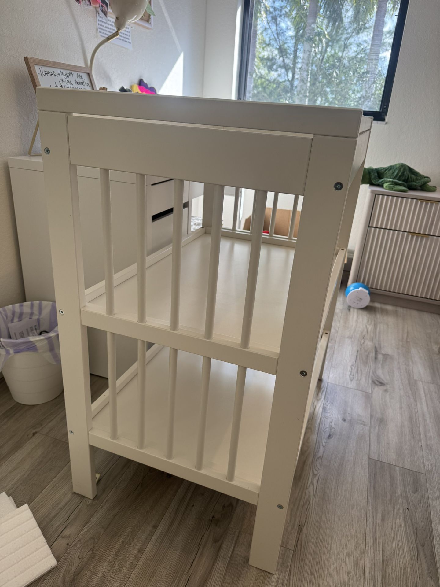 Baby changing table