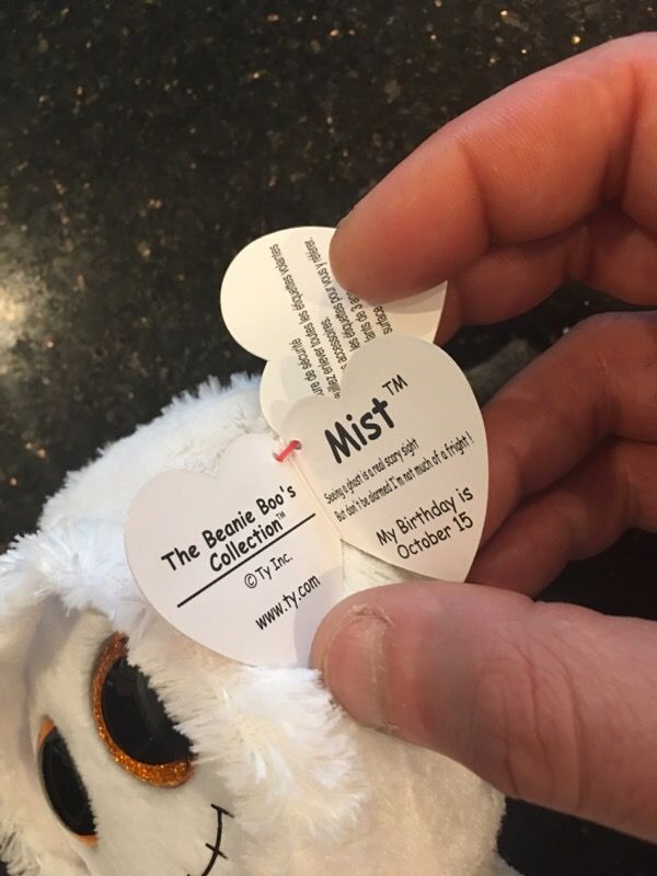 TY beanie baby Halloween trick-or-treat doll Limited seasonal rare