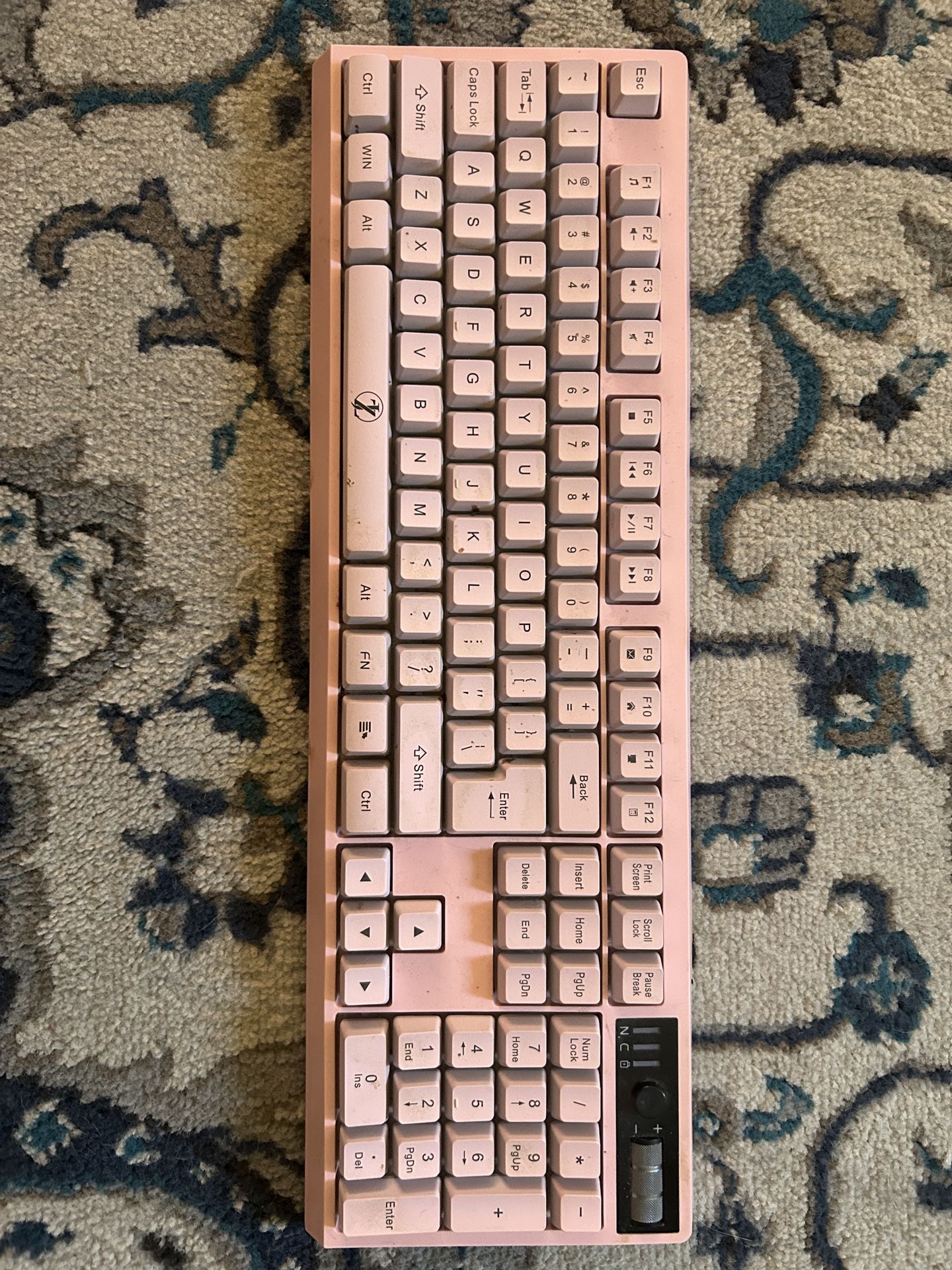 Pink Bluetooth Keyboard