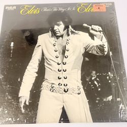 Elvis Presley That’s The Way It Is Vinyl LP LSP-4445 In Shrink EX