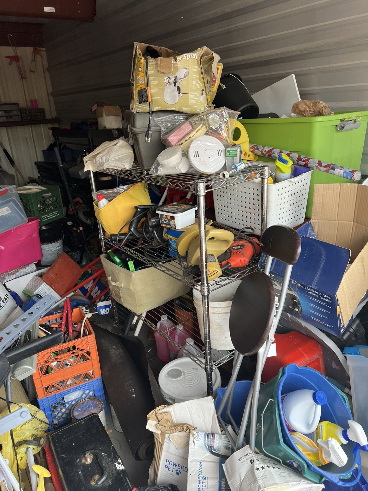 25x25 Storage Shed Tools,electronics,toys,clothes,antiquesetc