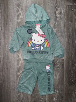 Hello kitty set girls size 2t
