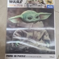 2021 Star Wars Grogu The Mandalorian 3D  Puzzle 
