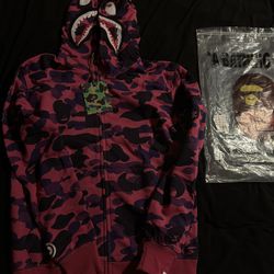 Purple Bape Hoodie