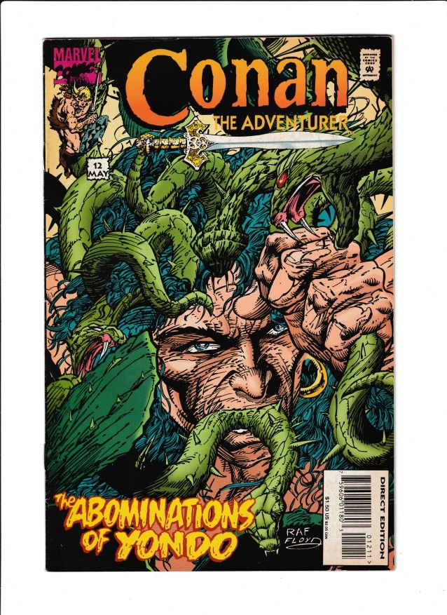 CONAN THE ADVENTURER #12 (1995) RAFAEL KAYANAN | DIRECT EDITION
