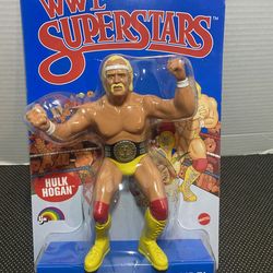 WWE HULK HOGAN 2025 LJN SUPERSTARS 1980s RETRO 8 INCH ACTION FIGURE BLUE CARD