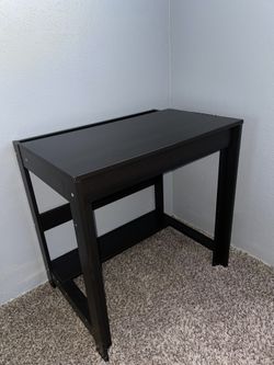 Black Wood Computer Desk