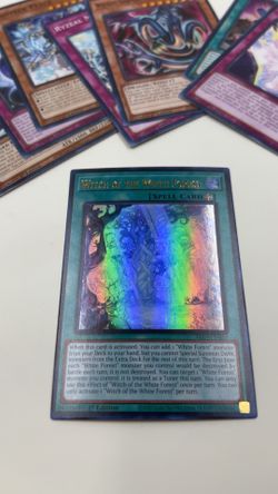 Yugioh cards (witch of the white forest)