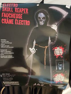Skull Reaper Costume-lights up